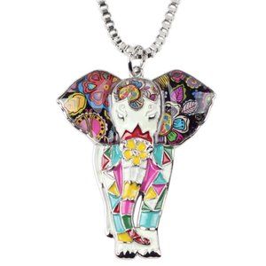 Pendant: Exquisite Jungle Elephant Alloy